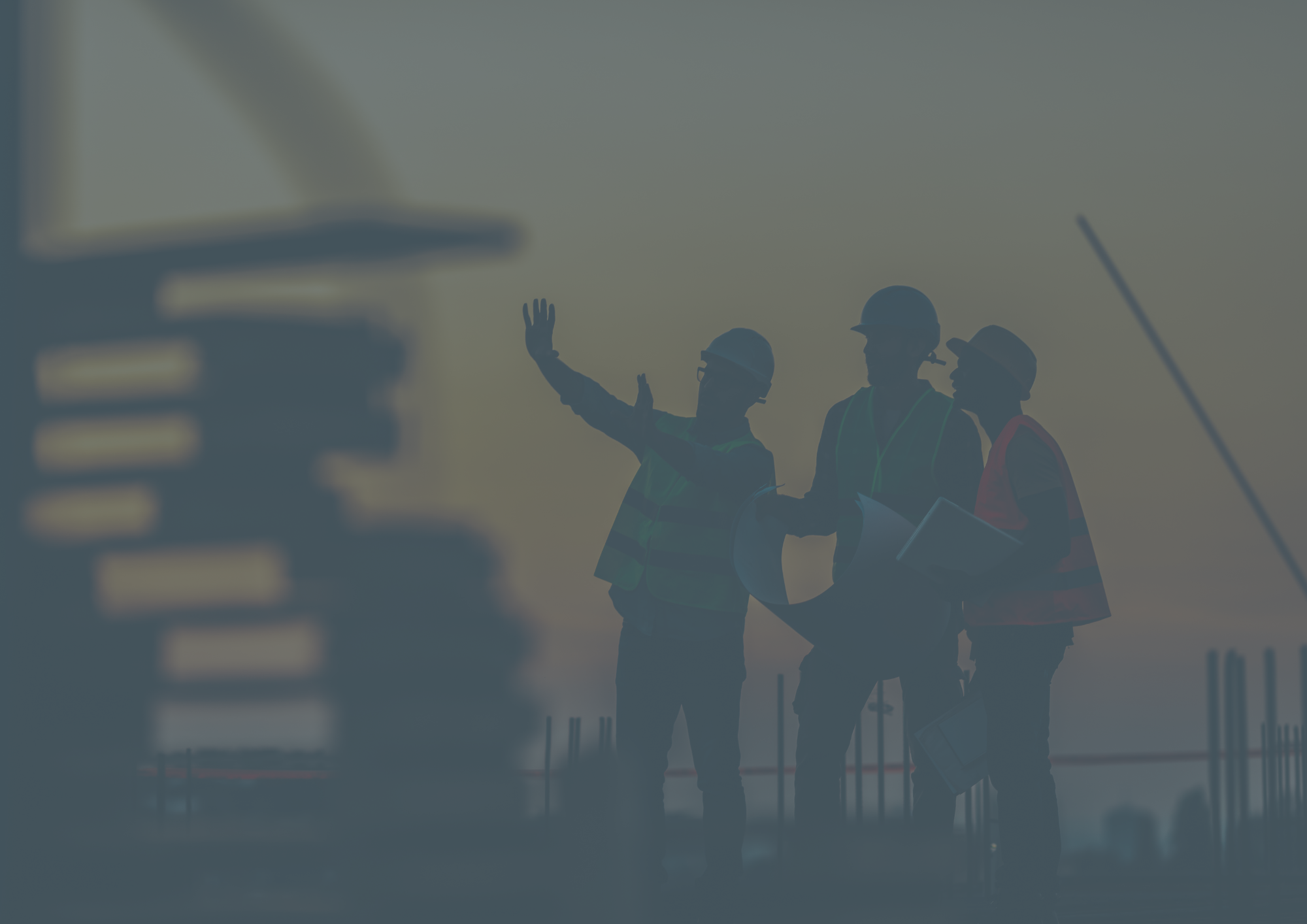 Baustellen-Hintergrund - BuildWise Bauträger Plattform Schweiz